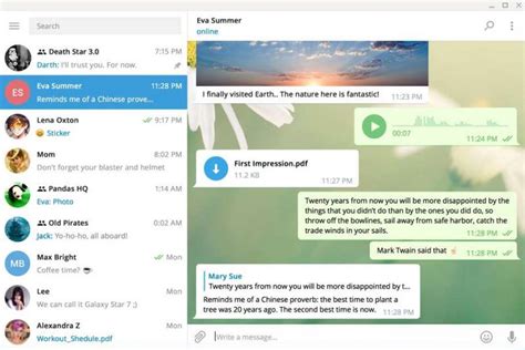 telegram desktop update